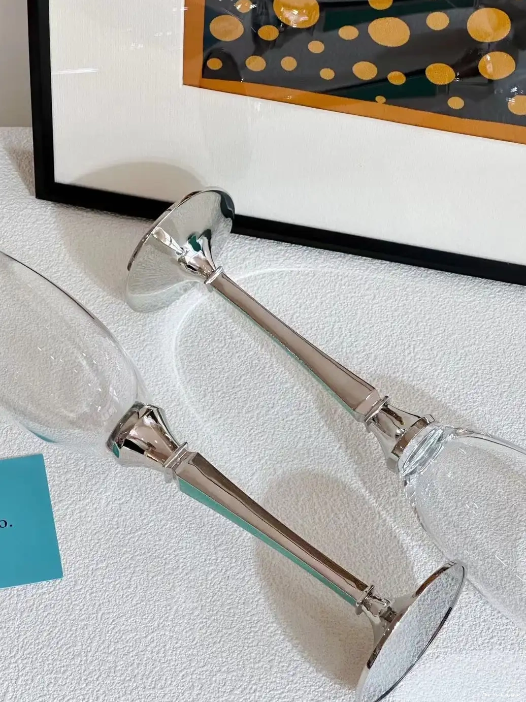 TIFFANY GLASSWARE SET WINE 0520
